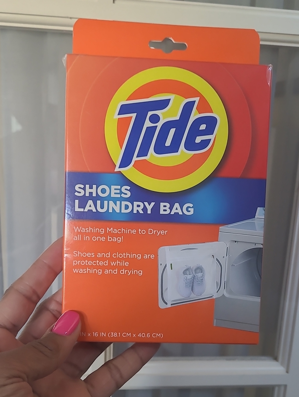 Tide Orange Shoes Laundry Bag - Protective Wash & Dry Bag